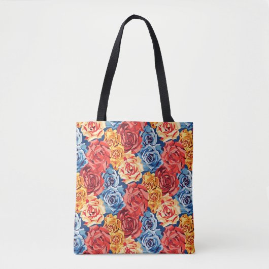 Elegante stijlvolle Schattigee Paarse botanische b Tote Bag (Voorkant)
