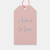 Elegante stijlvolle trendy handschrift scriptnaam cadeaulabel (Voorkant)