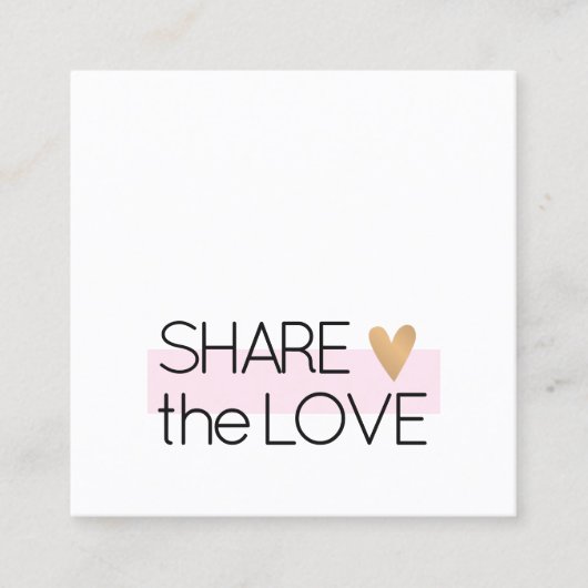 Elegante stijlvolle White Rose Golden Heart Beauty Aanbevelingskaartje (Voorkant)