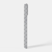 Elegante stijlvolle witte textuur iPhone 15 case (Rechterkant)