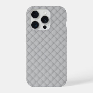 Elegante stijlvolle witte textuur iPhone 15 pro case