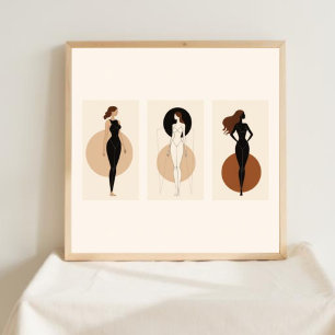 Elegante Stilte Poster