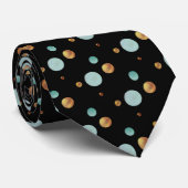 Elegante Stippen Stropdas (Opgerold)