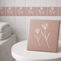 Elegante Stof Roze Eenvoudige Bloem Naam