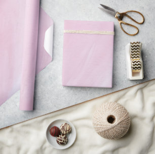 Elegante Stof Roze Zomer Cadeaupapier