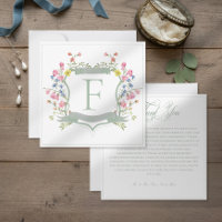 Elegante Stof Sage Pastel Wilde Bloem Kam Wedding