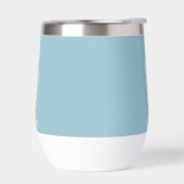 Elegante Stofblauwe Eenvoudige Bloem (Links)