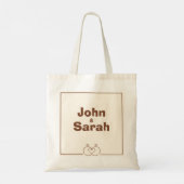 Elegante Stoffen Tas – Uniek Ontwerp (Achterkant)