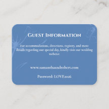 Elegante stoffige blauwe bloemige lijngrafiek brui