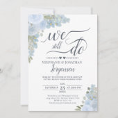 Elegante Stoffige Blauwe Rozen doen we nog steeds  Kaart (Voorkant)