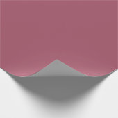 Elegante stoffige roze kussensloop cadeaupapier (Hoek)