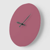 Elegante stoffige roze kussensloop grote klok (Hoek)