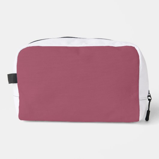 Elegante stoffige roze kussensloop toilettasje (Voorkant)