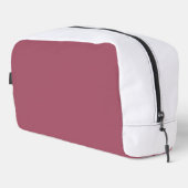 Elegante stoffige roze kussensloop toilettasje (Rechterhoek)