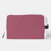 Elegante stoffige roze kussensloop toilettasje (Achterkant)