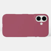 Elegante stoffige roze sierkussen Case-Mate iPhone case (Achterkant (horizontaal))