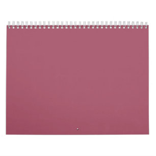 Elegante stoffige roze sierkussen kalender