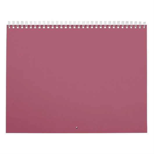Elegante stoffige roze sierkussen kalender (Hoes)
