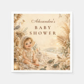 Elegante strand boho baby shower servet (Voorkant)