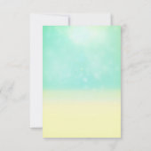 Elegante strand vintage trouwtafel nummer kaart (Achterkant)