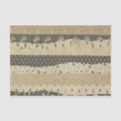  elegante streep decoupage  antiek tissuepapier (Voorkant)