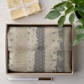 elegante streep decoupage  antiek tissuepapier (Geschenk)