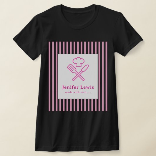 Elegante Strepen T-shirt (Laagn)