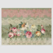 Elegante strepen van  decoupage tissuepapier (Voorkant)