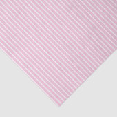 Elegante strepen wit - Lichtroze Tissuepapier (Detail)