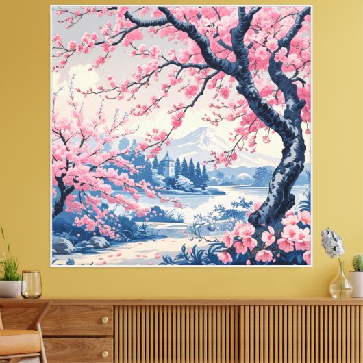 Elegante stretched canvas Print (Insitu (Woonkamer))