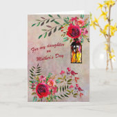 ELEGANTE STROOM VOOR MIJN DOCHTERKAART KAART (Gele Bloem)