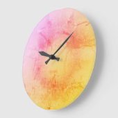 Elegante Sunset Gradient wandklok (Hoek)