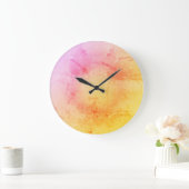 Elegante Sunset Gradient wandklok (Huis)
