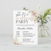 Elegante Surprise Pensioen Kaart Online Afdrukbaar (Staand voorkant)