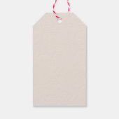 Elegante Swan Lake Verjaardag Cadeaulabel (Achterkant)