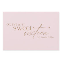 Elegante Sweet 16 Roze Roze Verjaardag