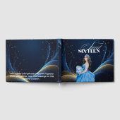 Elegante Sweet Sixteen – Persoonlijk Geboorteherin Gastenboek (Volledig)