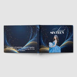 Elegante Sweet Sixteen – Persoonlijk Geboorteherin Gastenboek