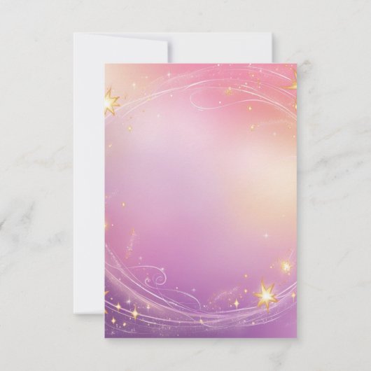 Elegante Sweet Sixteen verjaardagsuitnodiging Kaart (Achterkant)