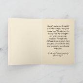 Elegante sympathie voor verlies van Duitse herder Kaart (Binnen)