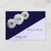 Elegante Tafel Zitplaatsen Plaatskaartje (Achterkant)