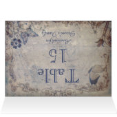 Elegante  tafel zitplaatsnaam Kaart (Binnen Horizontaal (Boven))