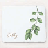 Elegante tak Vrouwelijke naam Muismat (Voorkant)