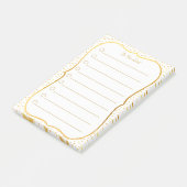 Elegante takenlijst post-it® notes (Schuin)