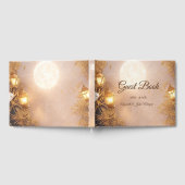 Elegante takken rustieke lantaarn gastenboek (Volledig)