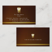 Elegante Tand Visitekaartje (Voorkant / Achterkant)