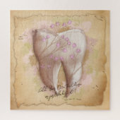 Elegante  tandarts assistent cadeau legpuzzel (Verticaal)