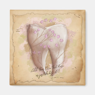 Elegante tandarts assistent cadeau magneet