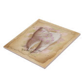 Elegante tandarts assistent cadeau tegeltje (Zijkant)
