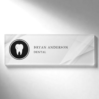 Elegante Tandarts Tandartsassistent Magnetisch Naambadge